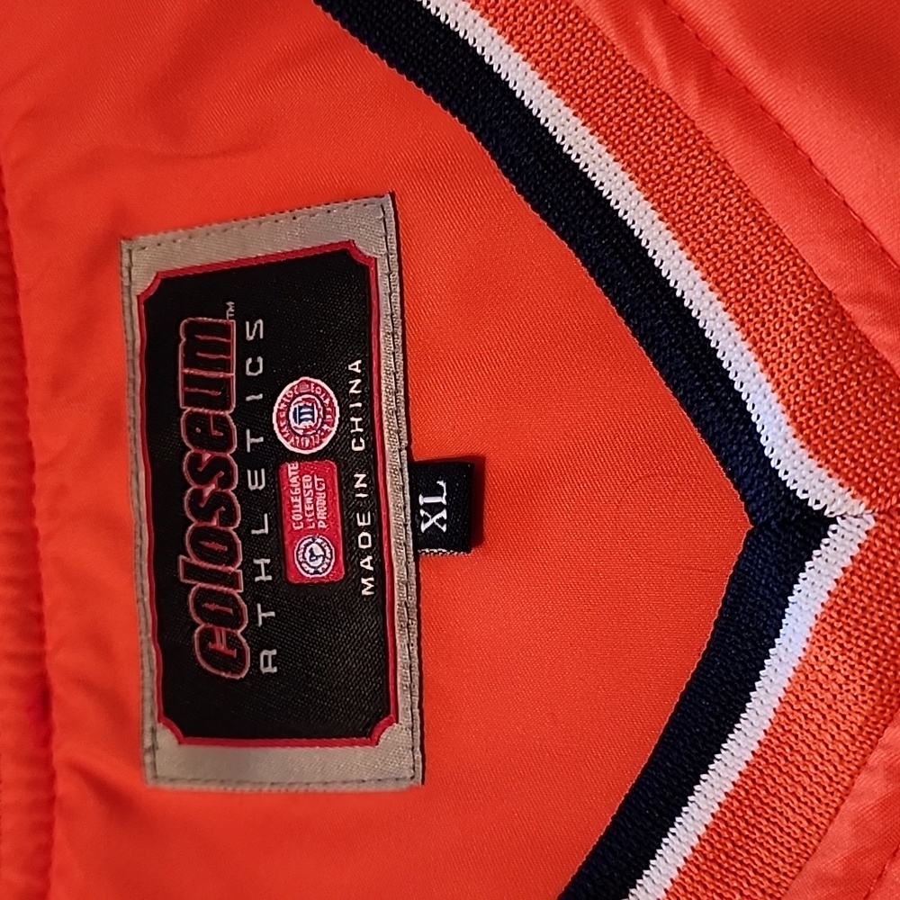 Men's Illinois Windbreaker, Colloseum Athletics Size XL, NWOT - Picture 3 of 10